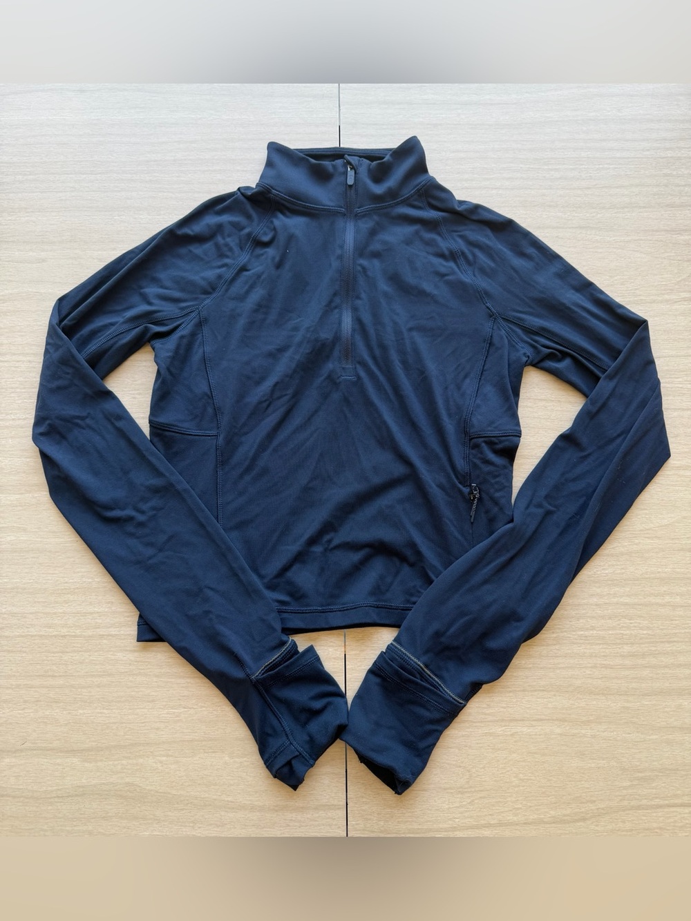 Lululemon Women’s Navy Quarter-Zip Training Pullover XS